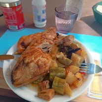 Traditional Cretan lunch included in the private jeep safari